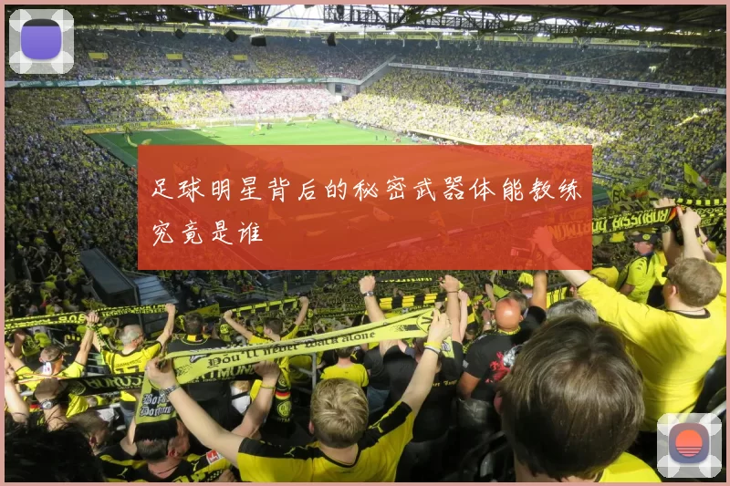 足球明星背后的秘密武器体能教练究竟是谁